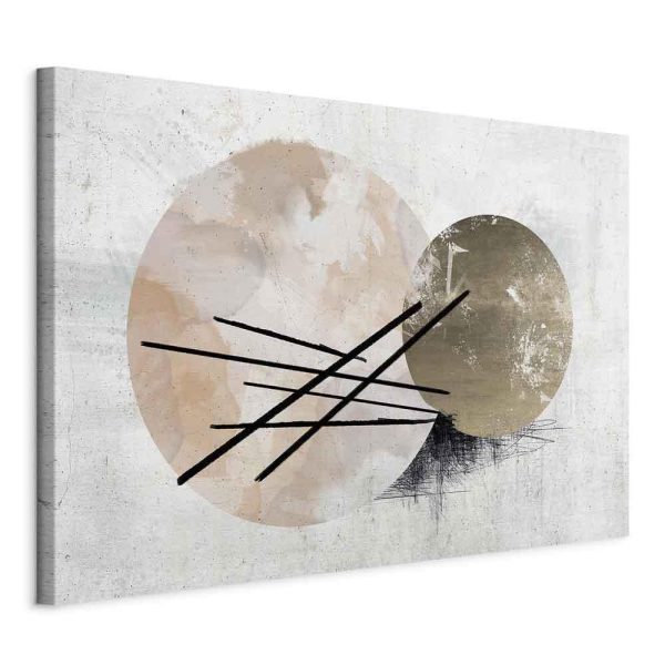 Canvas Print - Spherical Composition (1 Part) Wide