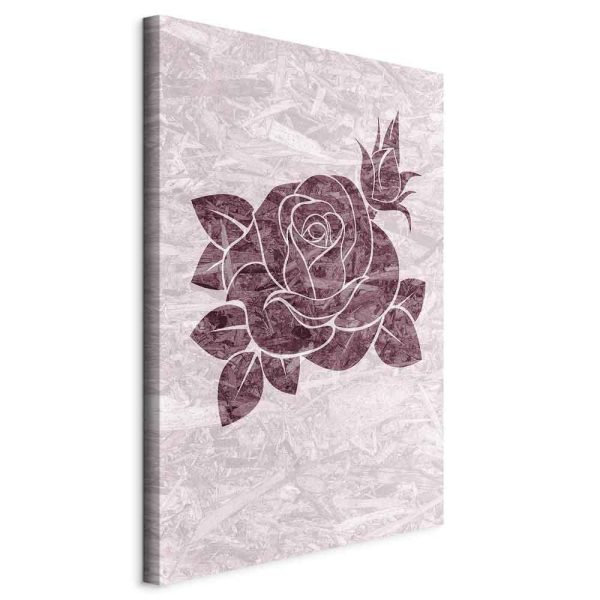 Canvas Print - Splinters of Love (1 Part) Vertical