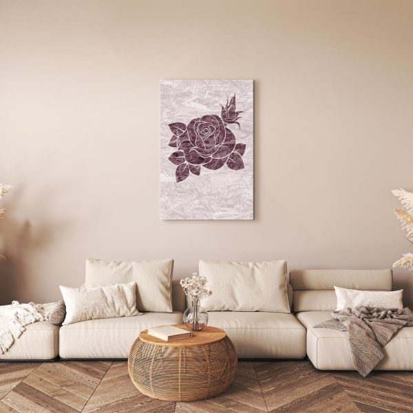 Canvas Print - Splinters of Love (1 Part) Vertical