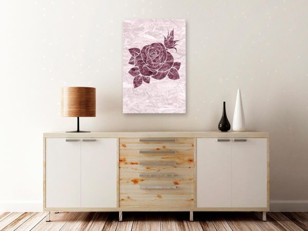Canvas Print - Splinters of Love (1 Part) Vertical
