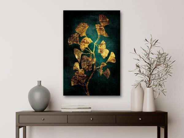Canvas Print - Spreading Glow (1 Part) Vertical