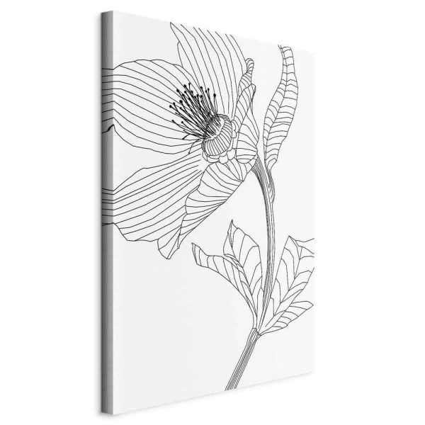 Canvas Print - Spring Sketch (1 Part) Vertical