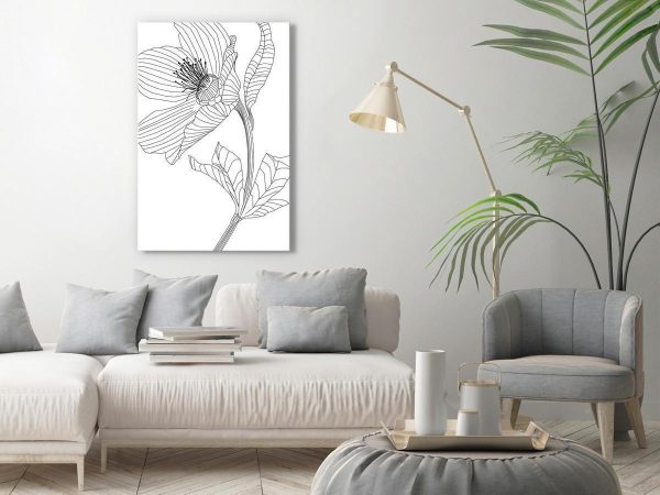 Canvas Print - Spring Sketch (1 Part) Vertical