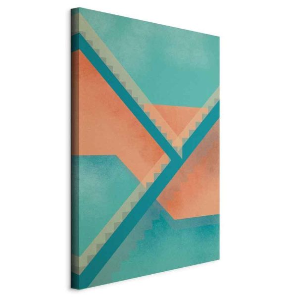 Canvas Print - Stairs Composition (1 Part) Vertical