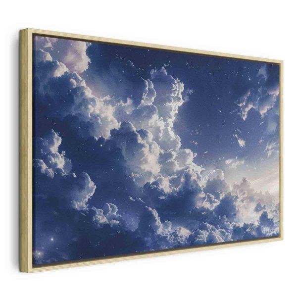 Canvas Print - Starry Clouds and Delicate Light Over a Corner of the Sky - Image 3