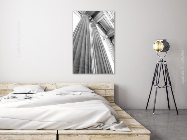 Canvas Print - Stone Columns (1 Part) Vertical