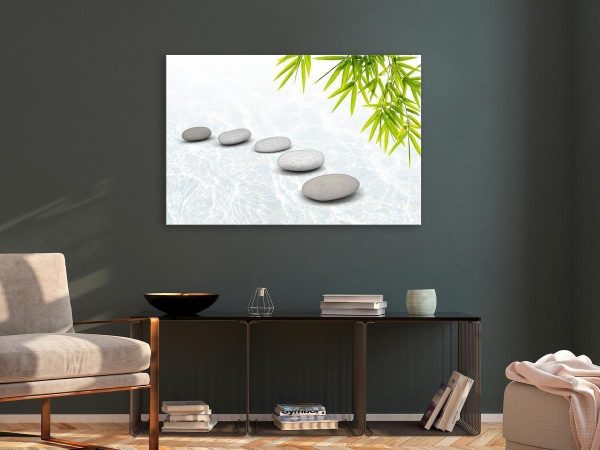 Canvas Print - Stone Peace (1 Part) Wide