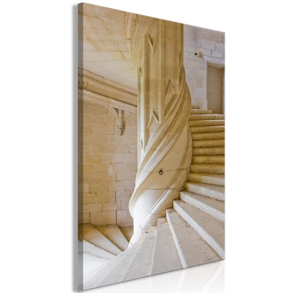 Canvas Print - Stone Stairs (1 Part) Vertical