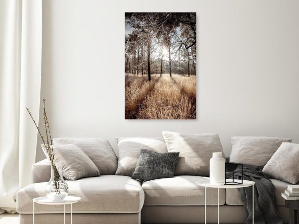 Canvas Print - Straight Into Love (1 Part) Vertical - Image 2