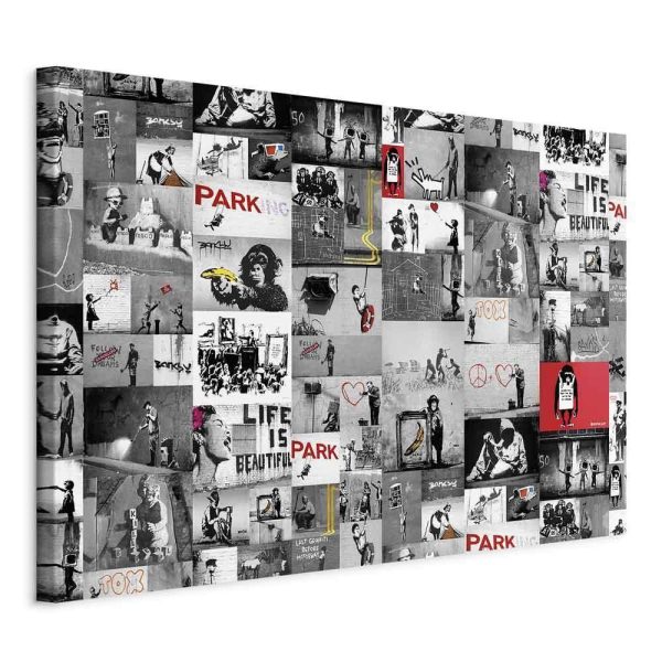 Canvas Print - Street Art: Banksy