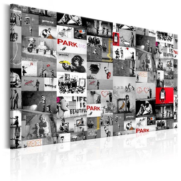 Canvas Print - Street Art: Banksy