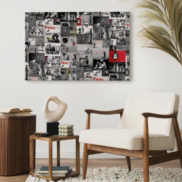 Canvas Print - Street Art: Banksy