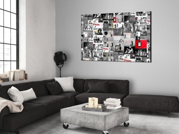 Canvas Print - Street Art: Banksy