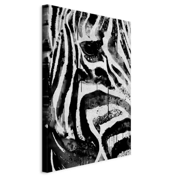 Canvas Print - Striped Nature (1 Part) Vertical