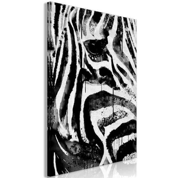 Canvas Print - Striped Nature (1 Part) Vertical