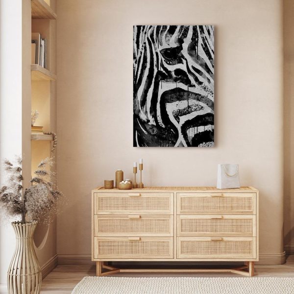 Canvas Print - Striped Nature (1 Part) Vertical