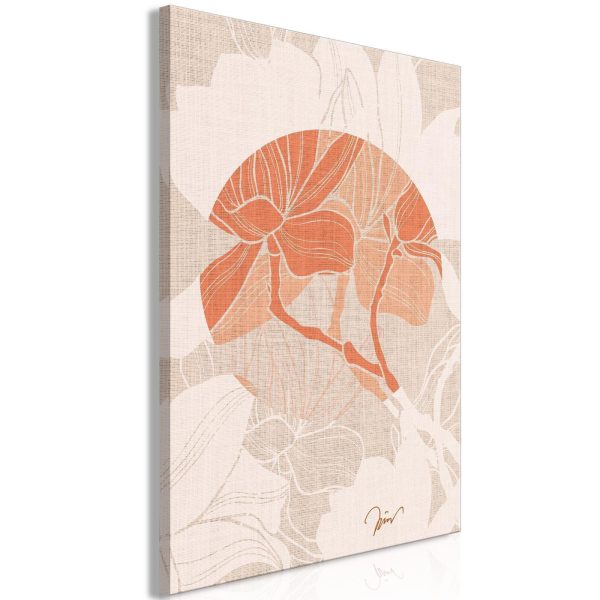 Canvas Print - Stylish Magnolia (1 Part) Vertical