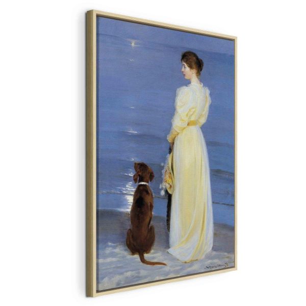 Canvas Print - Summer Evening in Skagen