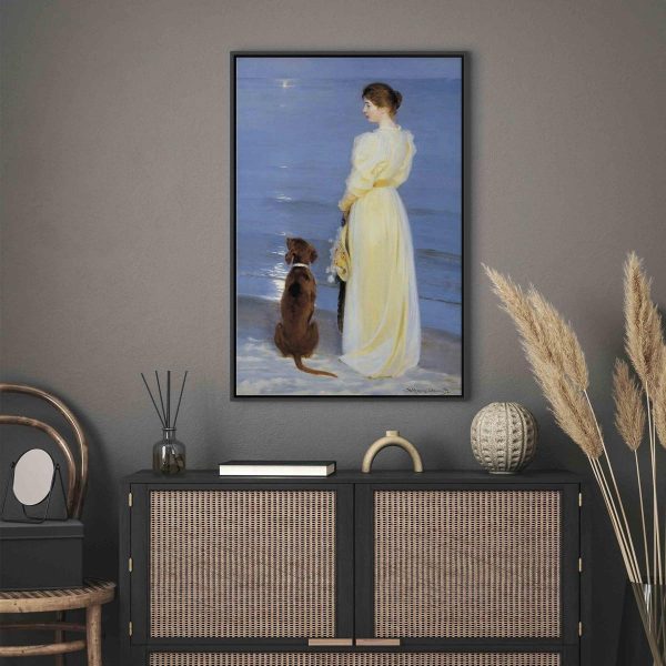 Canvas Print - Summer Evening in Skagen