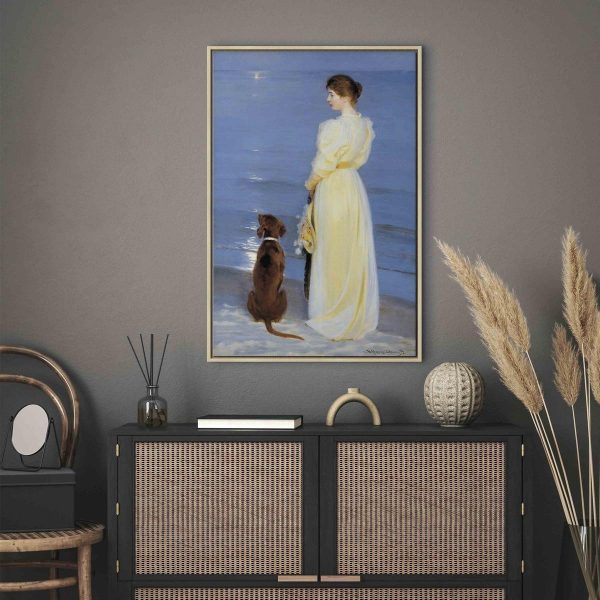 Canvas Print - Summer Evening in Skagen