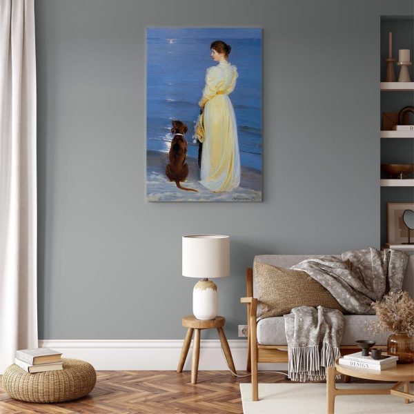 Canvas Print - Summer Evening in Skagen