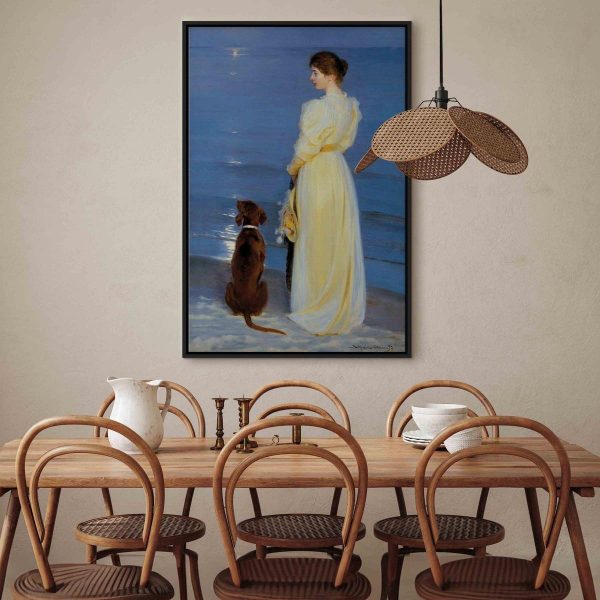 Canvas Print - Summer Evening in Skagen