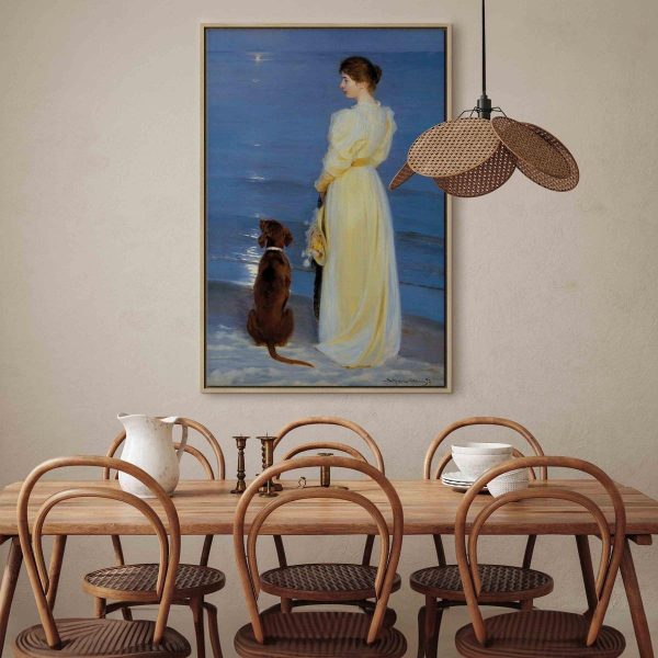 Canvas Print - Summer Evening in Skagen