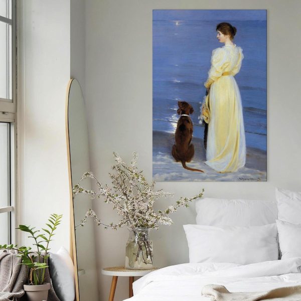 Canvas Print - Summer Evening in Skagen