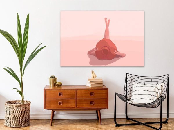 Canvas Print - Sun Bath (1 Part) Wide