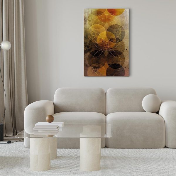 Canvas Print - Sun Journey (1 Part) Vertical