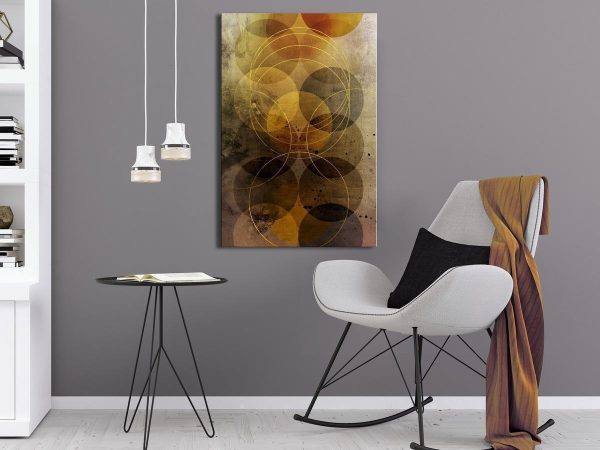 Canvas Print - Sun Journey (1 Part) Vertical