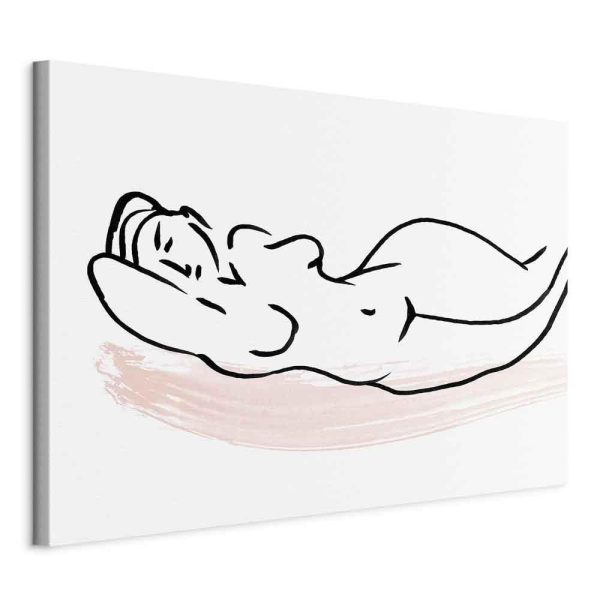 Canvas Print - Sunbathing (1 Part) Wide
