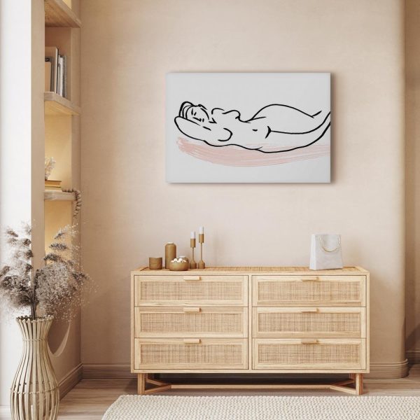 Canvas Print - Sunbathing (1 Part) Wide