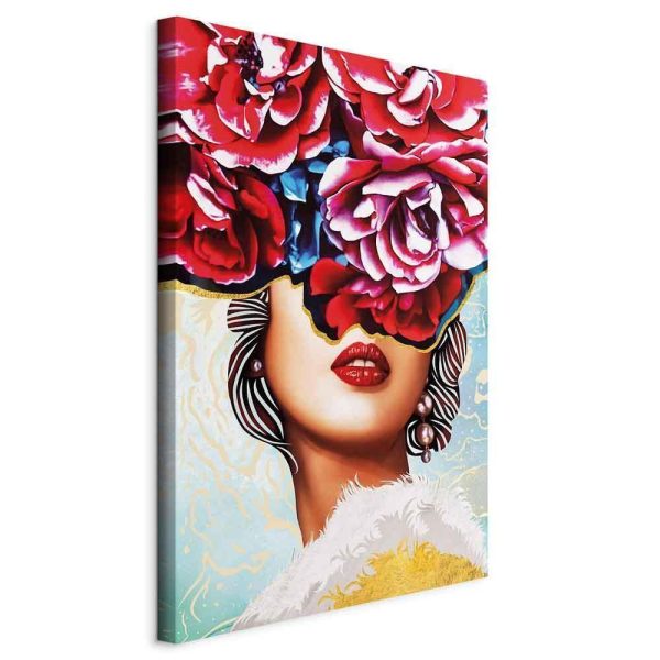 Canvas Print - Sweet Lips (1 Part) Vertical