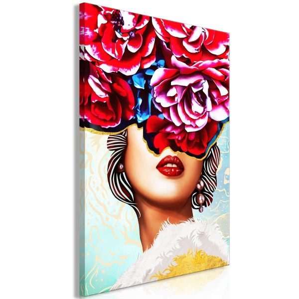Canvas Print - Sweet Lips (1 Part) Vertical