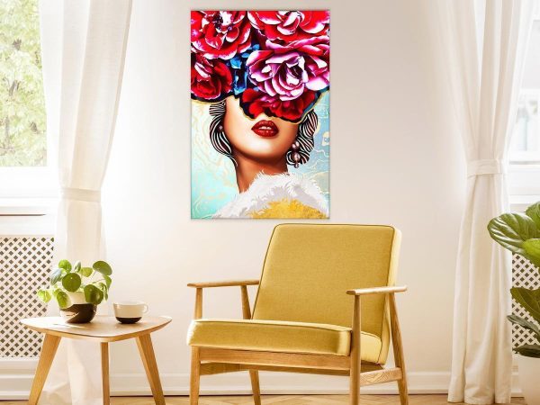Canvas Print - Sweet Lips (1 Part) Vertical