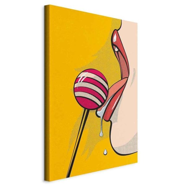 Canvas Print - Sweet Lollipop (1 Part) Vertical