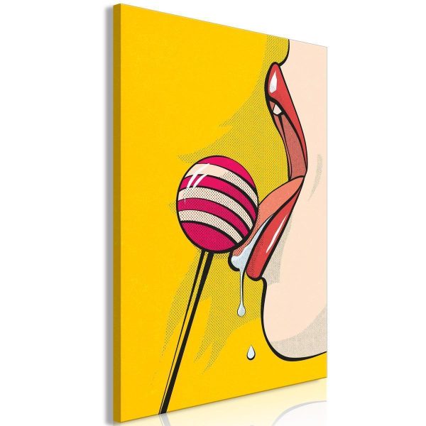 Canvas Print - Sweet Lollipop (1 Part) Vertical