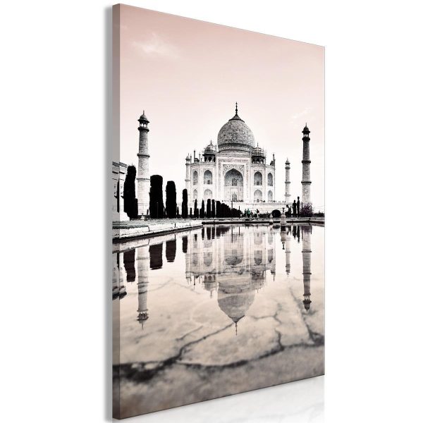 Canvas Print - Taj Mahal (1 Part) Vertical