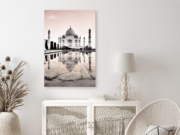 Canvas Print - Taj Mahal (1 Part) Vertical