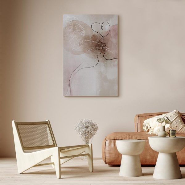 Canvas Print - Tangled in Dreams (1 Part) Vertical - Image 3