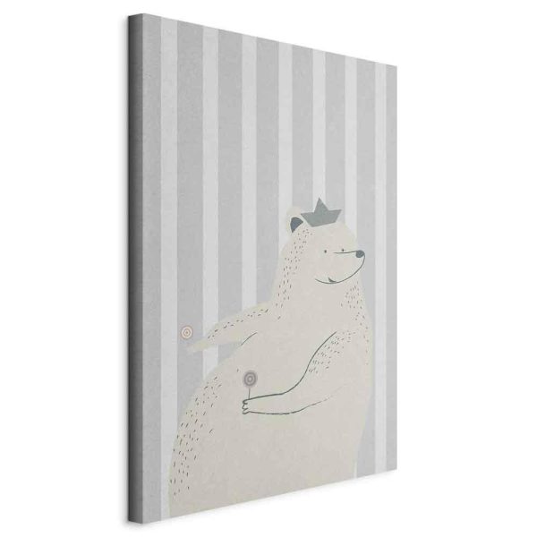 Canvas Print - Teddy Bear Gourmand (1 Part) Vertical