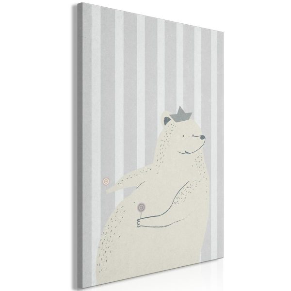 Canvas Print - Teddy Bear Gourmand (1 Part) Vertical