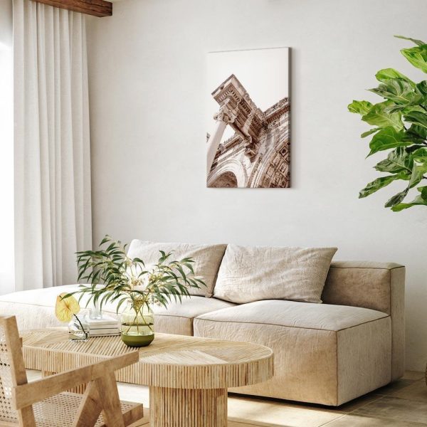 Canvas Print - Temple of Hadrian (1 Part) Vertical