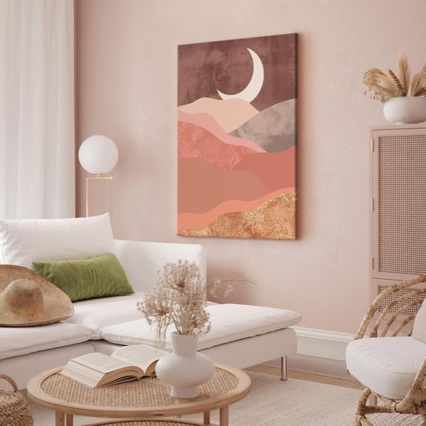 Canvas Print - Terracotta Landscape (1 Part) Vertical
