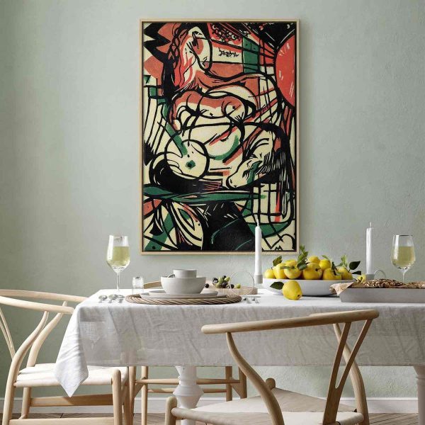 Canvas Print - The Birth of the Horse (Franz Marc)