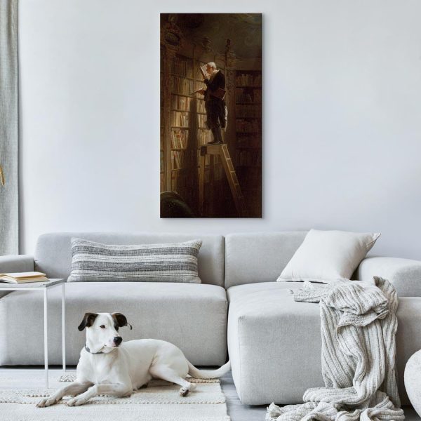 Canvas Print - The Bookworm