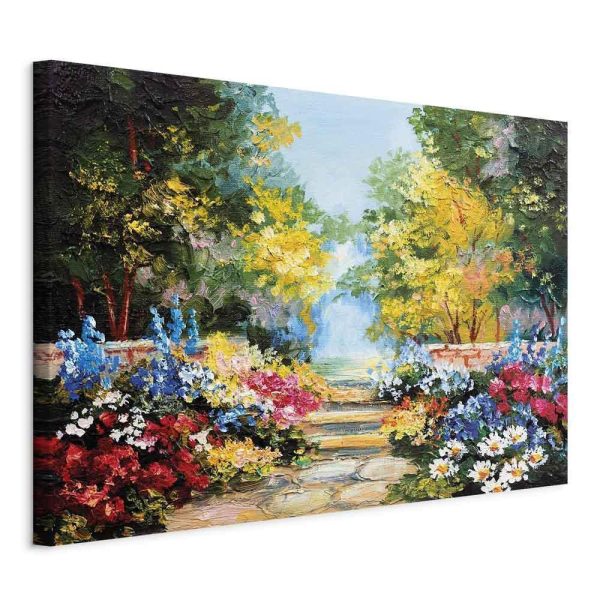 Canvas Print - The Flowers Alley