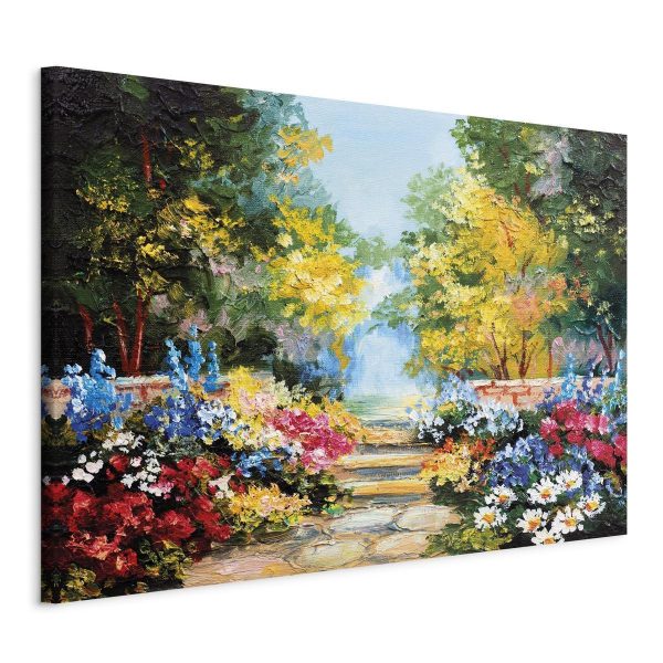 Canvas Print - The Flowers Alley