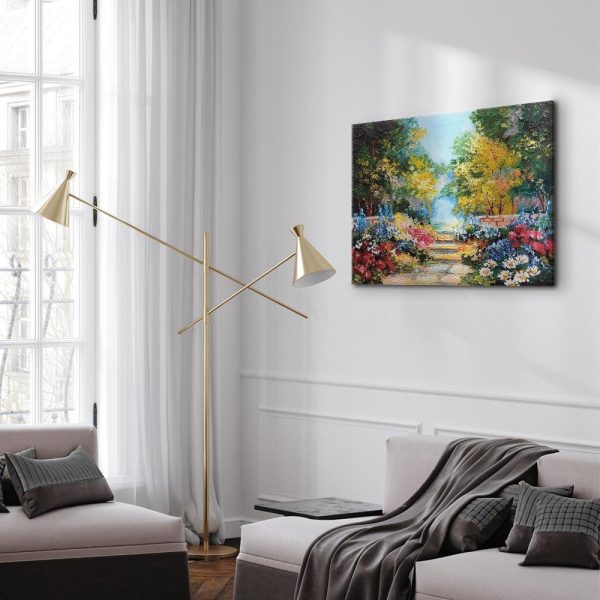 Canvas Print - The Flowers Alley